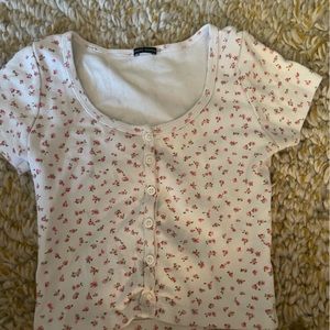 Brandy Melville Floral Top
